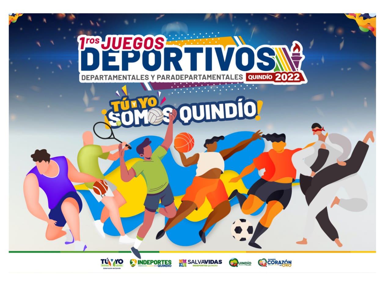 1ROS JUEGOS DEPORTIVOS DEPARTAMENTALES Y PARADEPARTAMENTALES DEL QUINDIO 2022